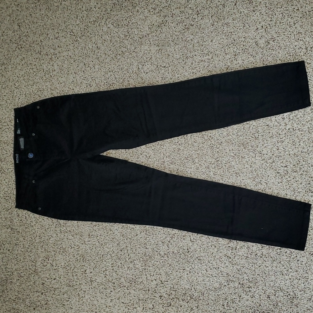 Buffalo David Bitton Hope Black Mid Rise Stretch Skinny Pants